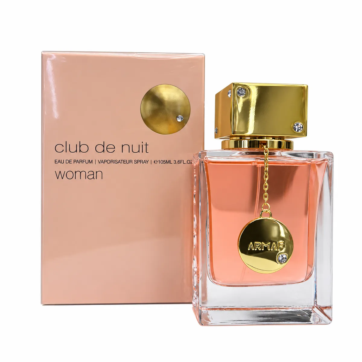 ARMAF CLUB DE NUIT MUJER ROSADO, EDP, 105 ml