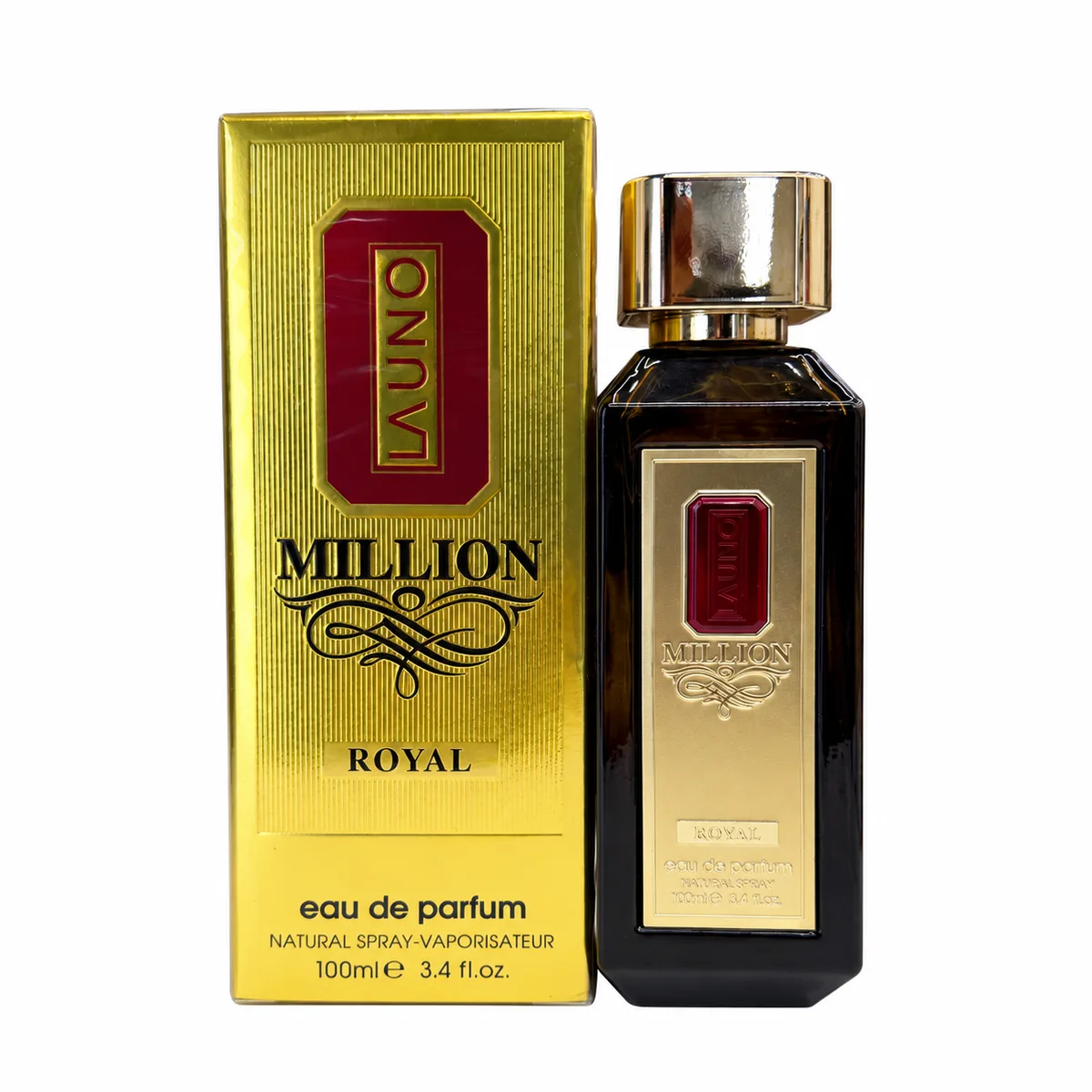 FRAGANCE WORLD LA UNO MILLION ROYAL, EDP, 100 ml